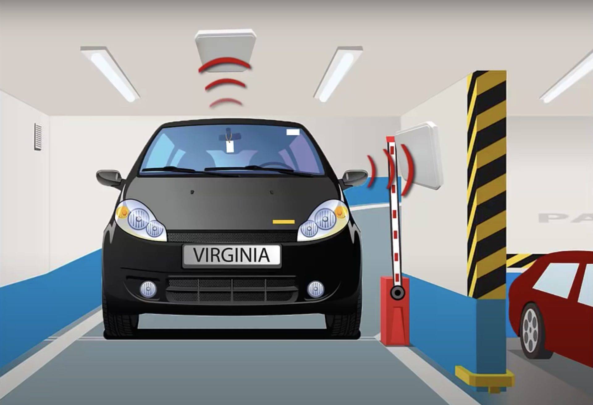 smart parking app interface