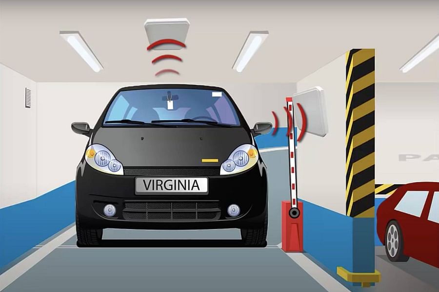 smart parking app interface