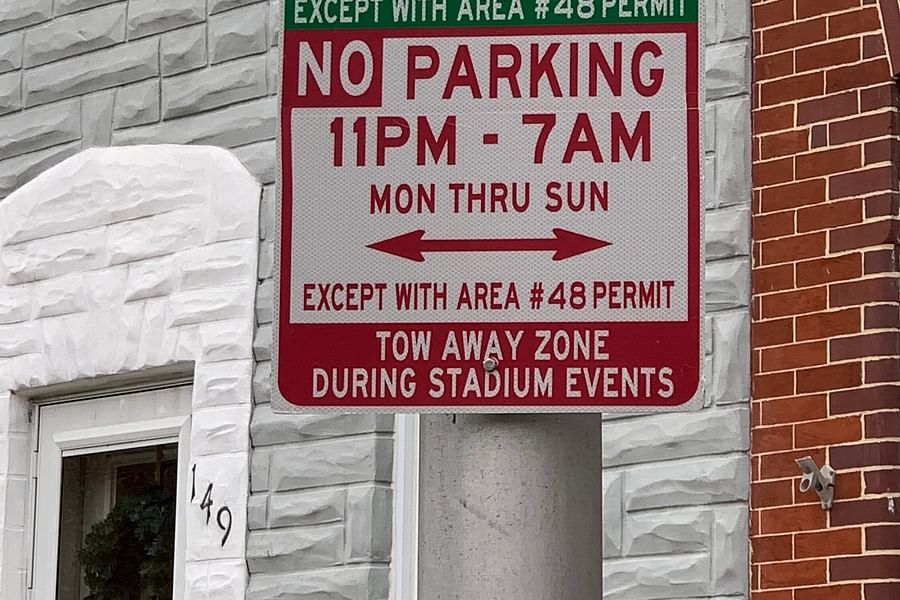 Corporate parking pass