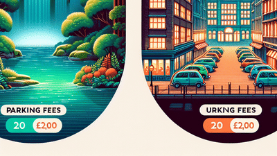 From Waterfalls to Walkways: A Comparative Look at Parking Costs at UK’s Natural vs. Urban Attractions