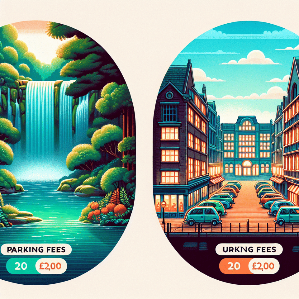 From Waterfalls to Walkways: A Comparative Look at Parking Costs at UK’s Natural vs. Urban Attractions