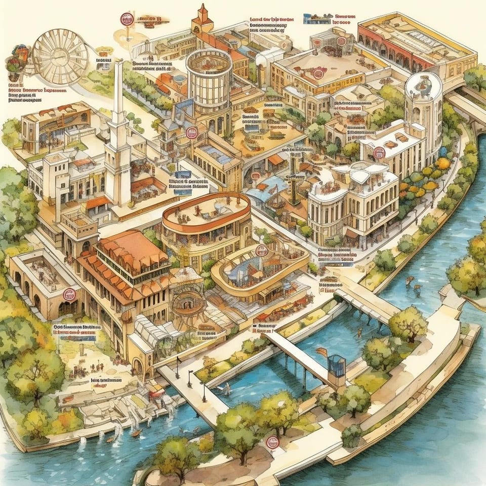 San Antonio Riverwalk Parking Map: Navigate Your Way to the Best Spots