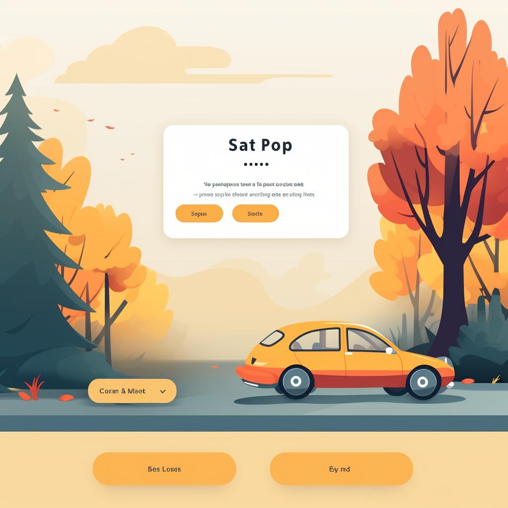 Login and signup page of Easy Parked.